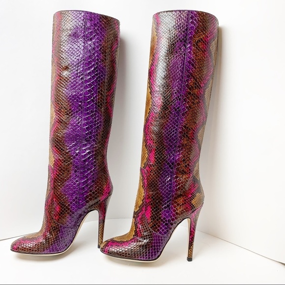 Jimmy Choo Python Boots - Picture 7 of 11